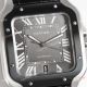 TW Factory 1-1 Copy Santos Cartier 39.8mm Anthracite Dial Leather Strap with Upgrade Clasp (5)_th.jpg